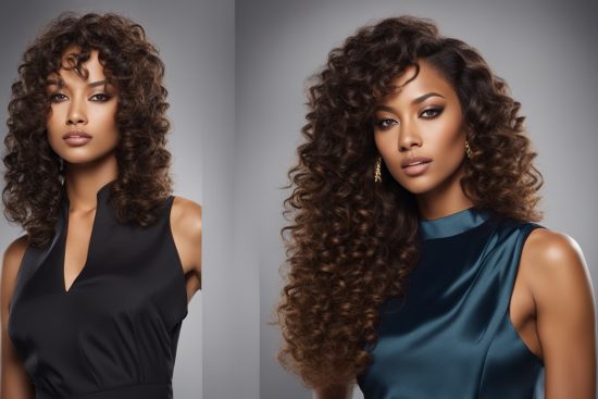 different types of mixed race hair