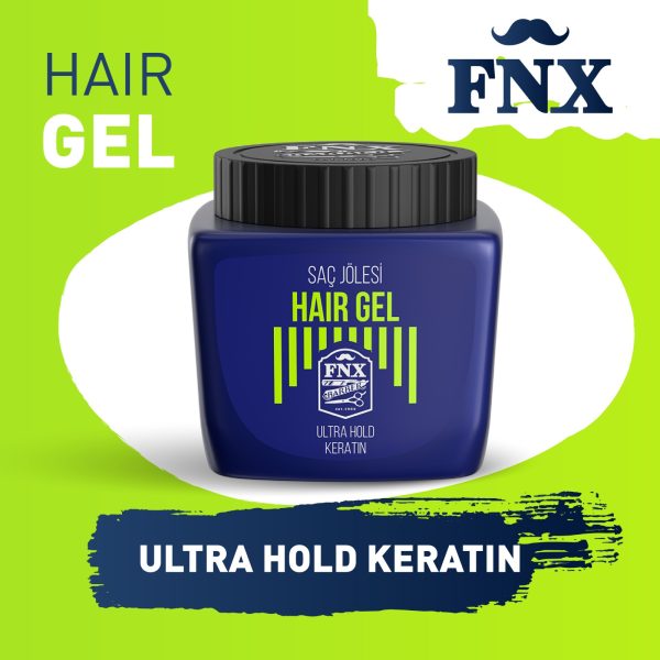 Fnx Hair Gel Ultra Hold Keratin - 700 ml - Image 2